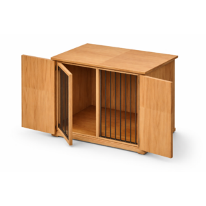 Wood Dog Crate Cabinet